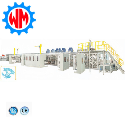 kopen 2025 Nieuwe geavanceerde SAP baby luier productielijn met uitgebreide materiaal testen online vervaardiging
