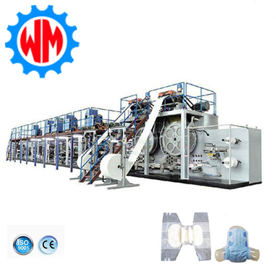 kopen Hoog efficiënte full servo adult luier maken machine wereldwijd export met CE online manufacture