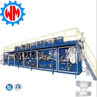 kopen Volledige servo automatische luiermachine voor volwassenen met nauwkeurige controle wereldwijde export online manufacture