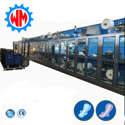 kopen 1500 stuks/min Sanitaire servetten maken machine CE dames pad productie machines online manufacture