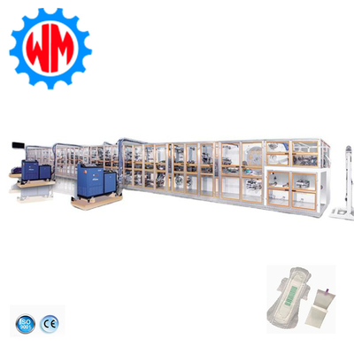 kopen 2025 Nieuwe Hoogrendement Machine voor het Maken van Hygiënische Damesverbanden met Ingenieurs voor Installatie in het Buitenland online vervaardiging