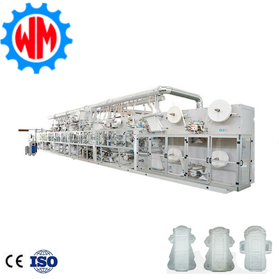 kopen Warm verkopen Aanpasbaar 1200pcs/min Sanitaire Servettenmachine CE Certificaat Productielijn online vervaardiging