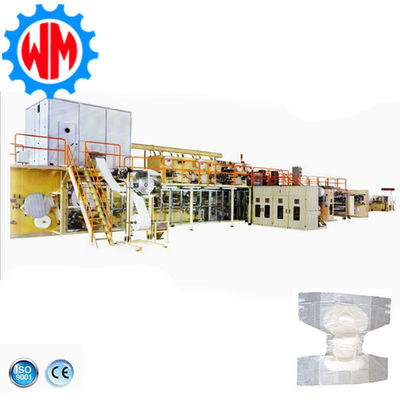 kopen Innovative 400pcs/min Adult Diaper Making Machine for Improved Efficiency and Productivity online vervaardiging