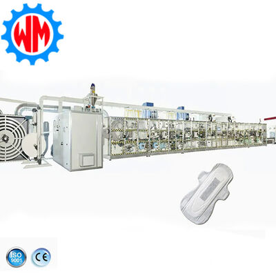 kopen Full Automatic High Standard Sanitary Pad Making Machine Intelligent Control online vervaardiging