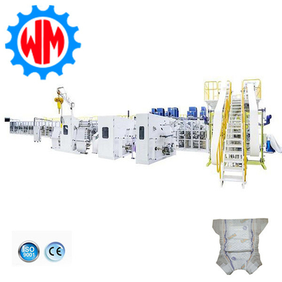 Energiebesparende baby luiermachine voor eenmalig gebruik 400 kW productiemachine met CE
