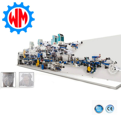 Professionele ontwerp CE volledig automatische luiermachine 600 stuks/min