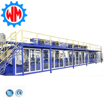 Professionele fabriek volservo adult luier maken machine 380V 50Hz met verpakkingssysteem