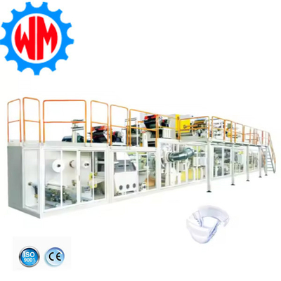 Productielijn voor luiers voor volwassenen 400 kW 400 stuks/min.