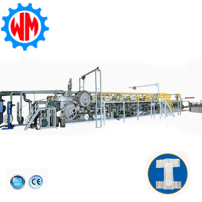 High Speed Stable 350PCS/Minute Adult Diaper Making Machine met CE