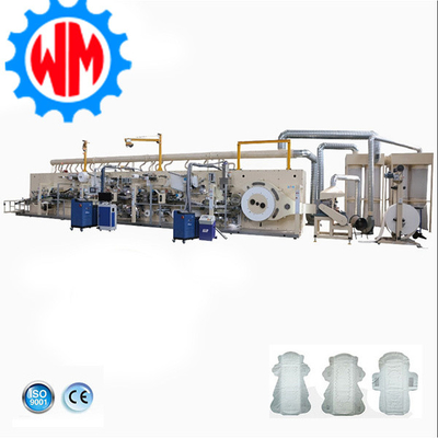 Professionele fabriek High Speed Sanitary Pad Making Machine met professioneel ontwerp