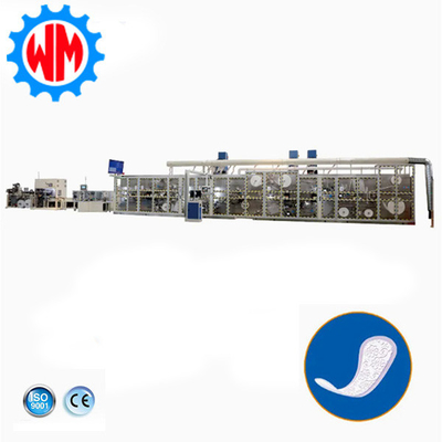 Professionele fabrieksproducten Sanitaire pads Machinery Customized Operating System