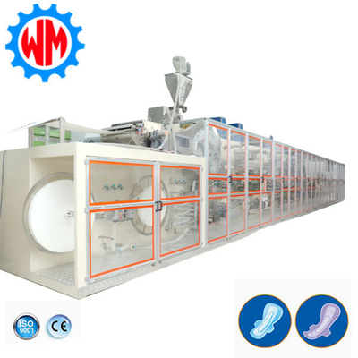 Hoogwaardige machine voor het maken van servo-sanitaire servetten wereldwijd uitgevoerd met CE-certificaat
