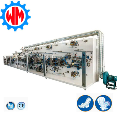 High Speed Stable 1200PCS/Minute Sanitaire Servetten Maker met CE