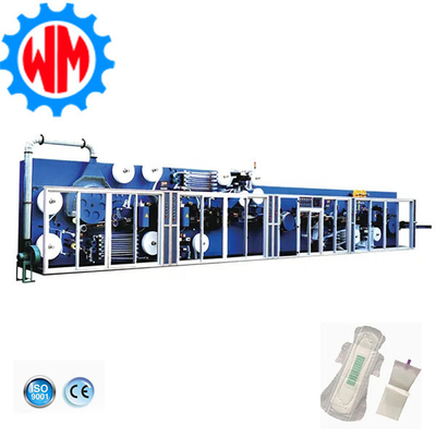 1200 stuks/minuto Sanitaire servetten maken machine Ce Sanitaire pad productie machine
