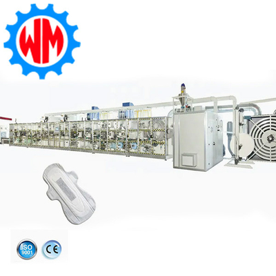 Volledig automatische machines voor het maken van hygiënische pads voor vrouwen Wereldwijde export