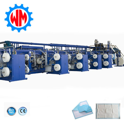Womeng High Quality Customization Underpad Making Machine met CE