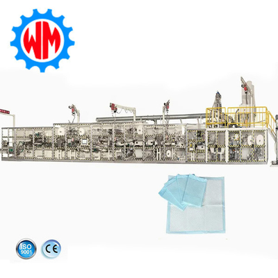 High Speed PLC Nursing Pad Making Machine Professionele aanpassing