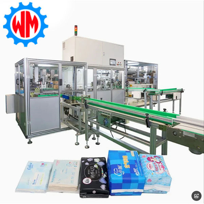 Krachtige fabriek High Speed luier/Sanitaire pad verpakkingsmachine Wereldwijde export