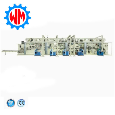 Nieuw model hogesnelheid peuter luier maken machine met verpakkingssysteem wereldwijde export