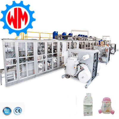 Volledige Servo 700 stuks/min Baby Luiers Machine CE ISO9001 Certificaat