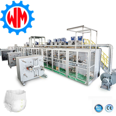 Leverancier Fabriek 800pcs/min Baby luier maken Machine PLC Control Gemakkelijk onderhoud