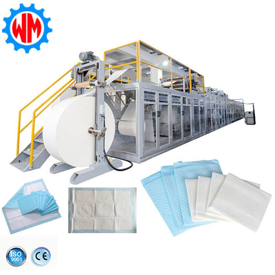 Eenmalig medisch onderstel Incontinentie ziekenhuis onder bed pad maken machine