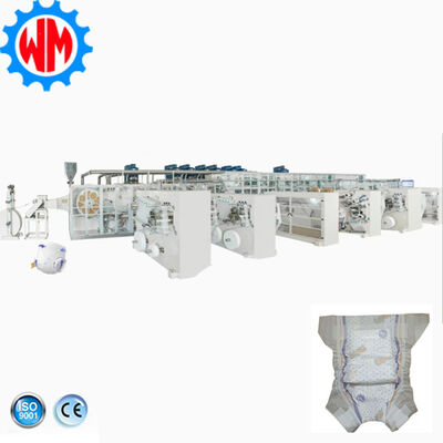 High Quality Full Servo Baby Diaper Manufacturing Machine Automatische werking